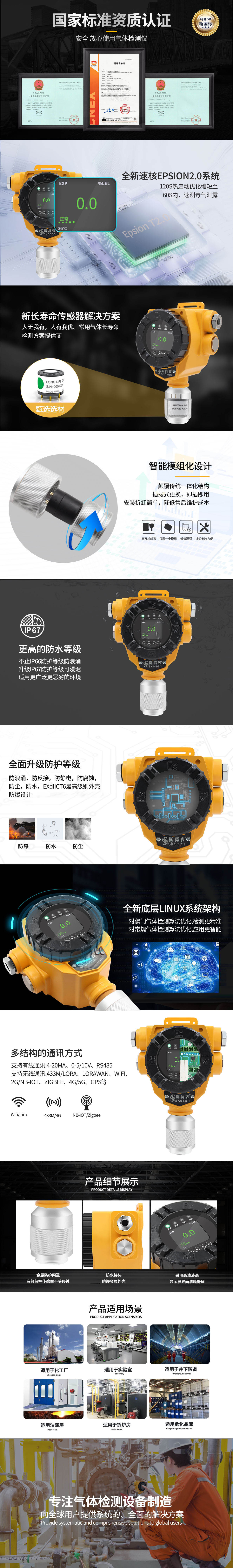 點型丙醛探測器 點型丙醛探測器